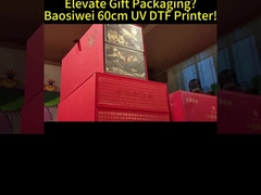 Etiqueta de cristal de 60 cm para mejorar el temperamento del embalaje