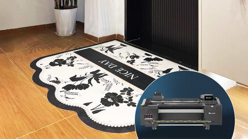 Solución de impresión de alfombras de piso de cuero de PU de Baosiwei