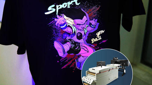 Solución de impresión de color fluorescente Baosiwei DTF