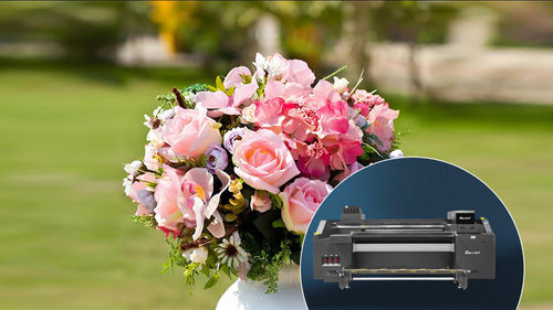 Solución para la impresión de flores artificiales Baosiwei_impresión digital_imprimora UV